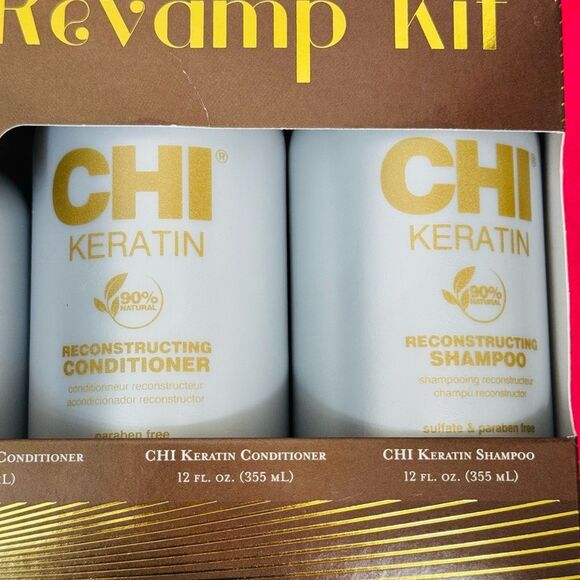 NIB CHI Best of CHI Keratin Revamp Kit 4 Piece -12 Oz - Picture 3 of 7